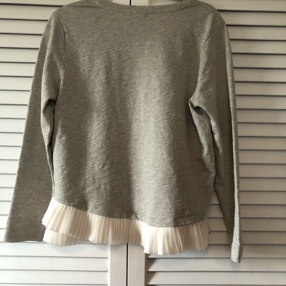 JCrew top with ruffle hem - Picture 2 of 3